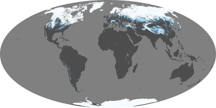Global Map Snow Cover Image 21