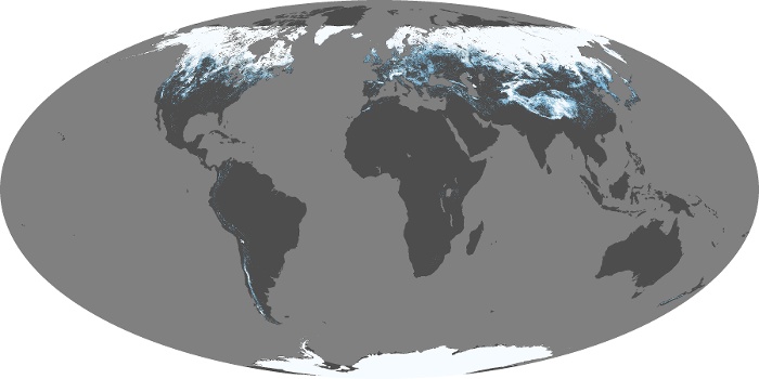 Global Map Snow Cover Image 29