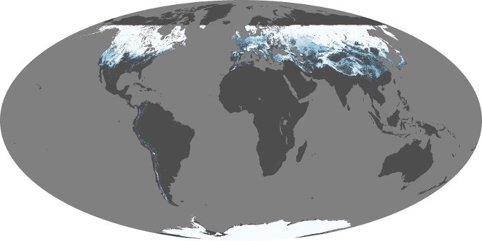 Global Map Snow Cover Image 30