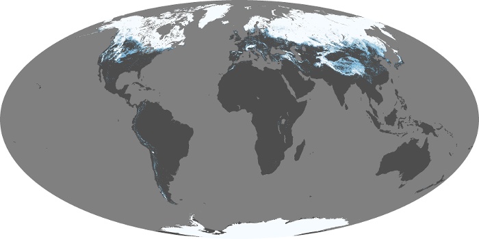 Global Map Snow Cover Image 193