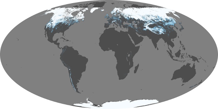 Global Map Snow Cover Image 273