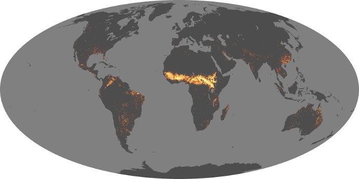 Global Map Fire Image 70