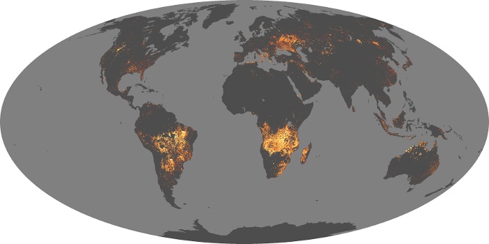 Global Map Fire Image 90