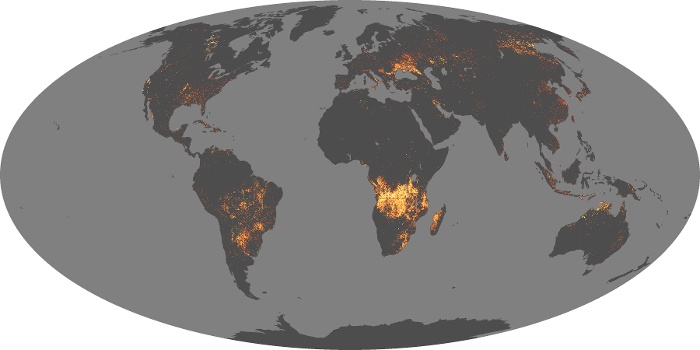 Global Map Fire Image 101
