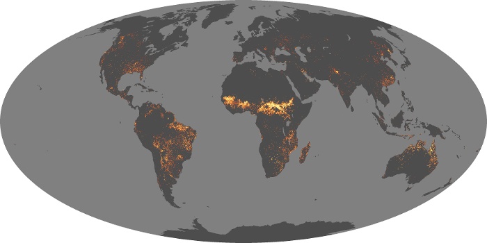 Global Map Fire Image 105