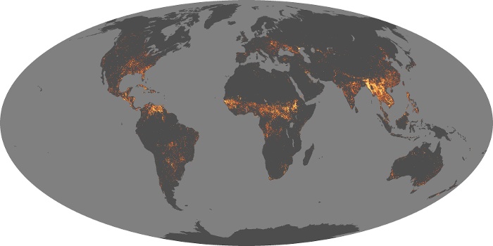 Global Map Fire Image 121