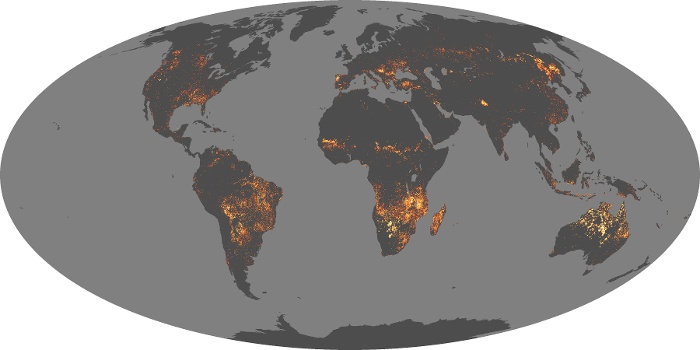 Global Map Fire Image 140