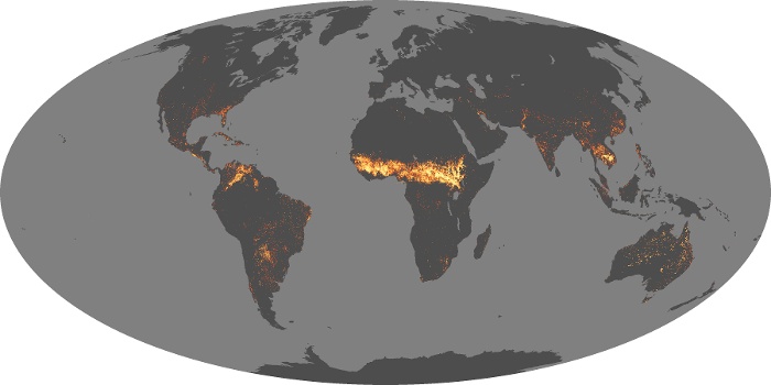 Global Map Fire Image 155