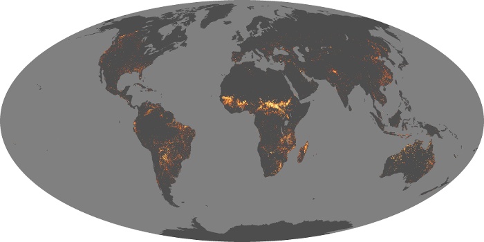 Global Map Fire Image 165