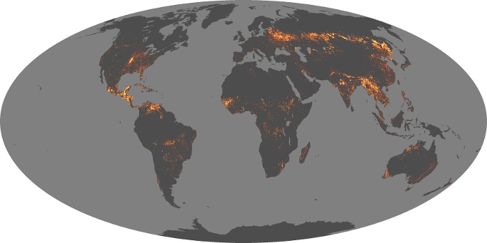 Global Map Fire Image 170