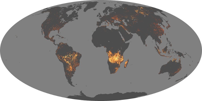 Global Map Fire Image 234
