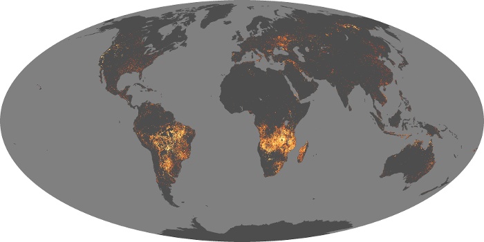 Global Map Fire Image 247