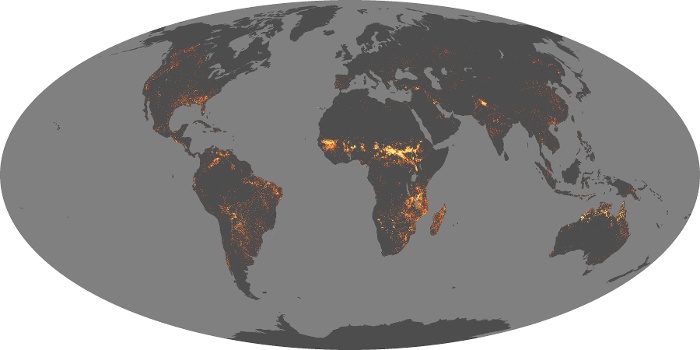 Global Map Fire Image 261
