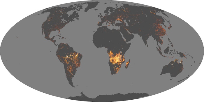 Global Map Fire Image 270