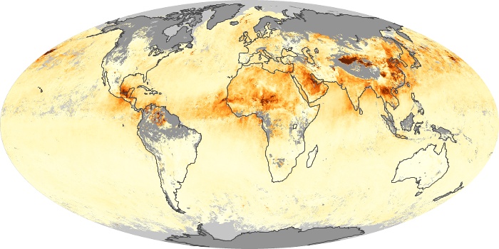 Global Map Aerosol Optical Depth Image 38