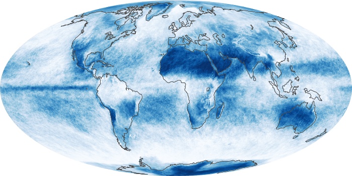 Global Map Cloud Fraction Image 15