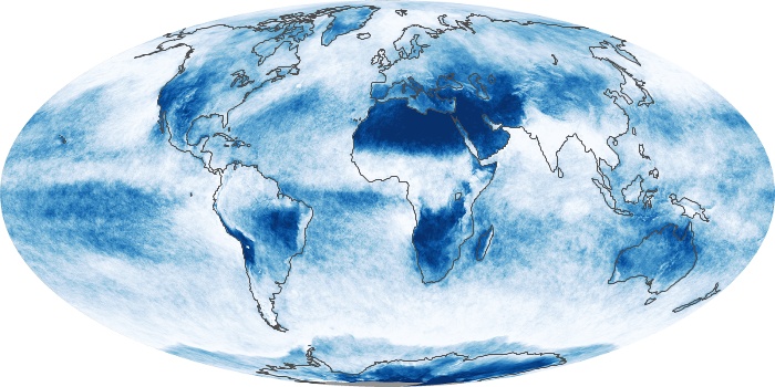 Global Map Cloud Fraction Image 18