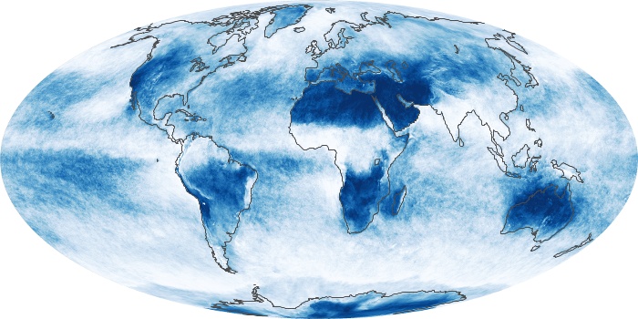 Global Map Cloud Fraction Image 19
