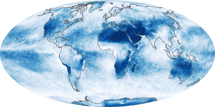Global Map Cloud Fraction Image 20