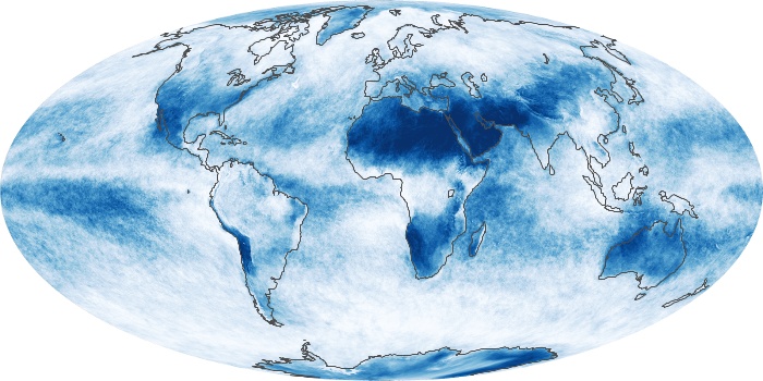 Global Map Cloud Fraction Image 21