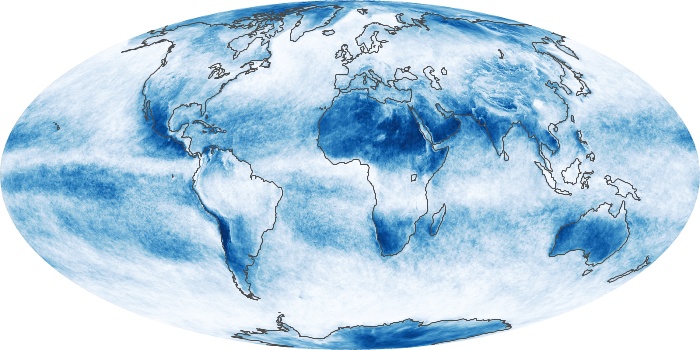 Global Map Cloud Fraction Image 24