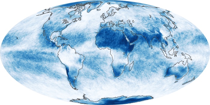 Global Map Cloud Fraction Image 25