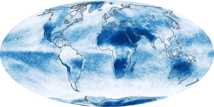 Global Map Cloud Fraction Image 28