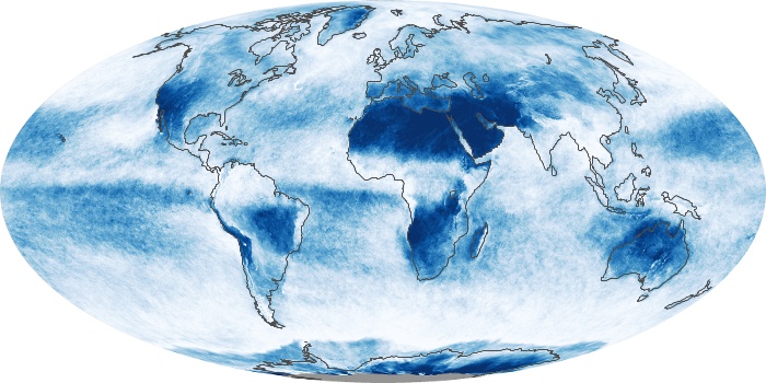 Global Map Cloud Fraction Image 29