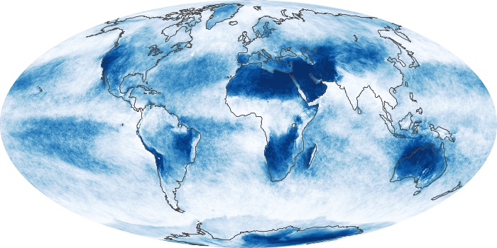 Global Map Cloud Fraction Image 2