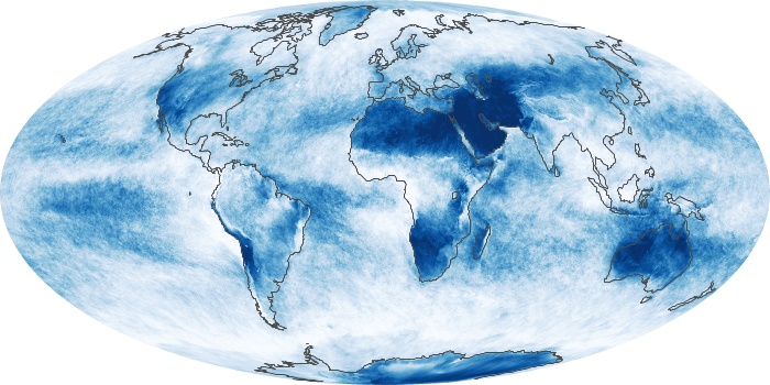 Global Map Cloud Fraction Image 3