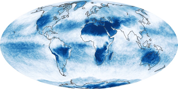 Global Map Cloud Fraction Image 13