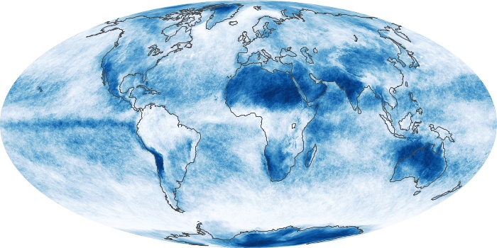 Global Map Cloud Fraction Image 51