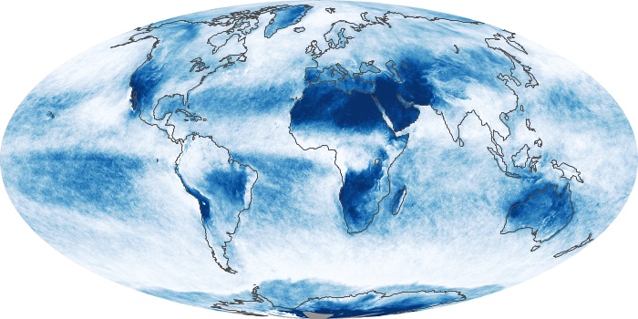 Global Map Cloud Fraction Image 53