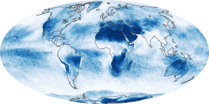 Global Map Cloud Fraction Image 54