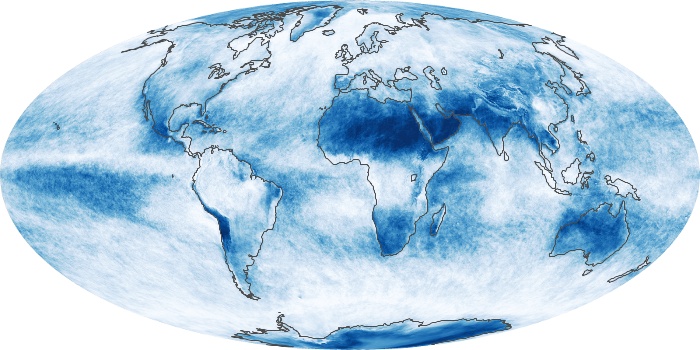 Global Map Cloud Fraction Image 29