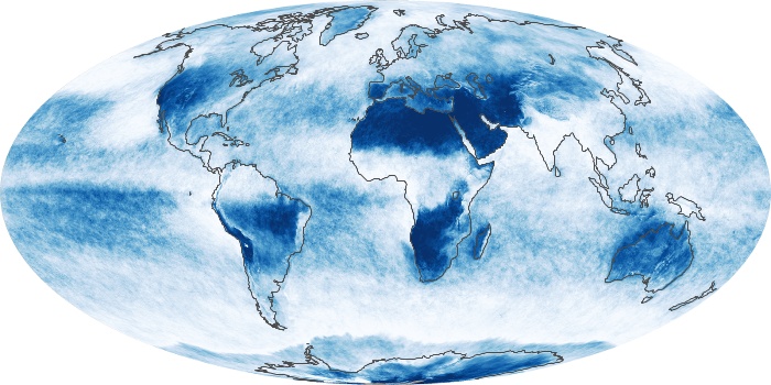 Global Map Cloud Fraction Image 66