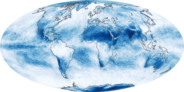 Global Map Cloud Fraction Image 44
