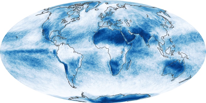 Global Map Cloud Fraction Image 58