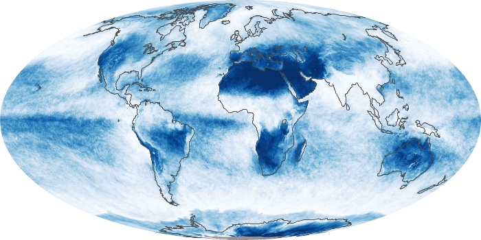Global Map Cloud Fraction Image 61