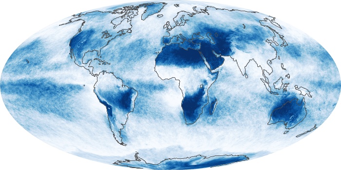 Global Map Cloud Fraction Image 62