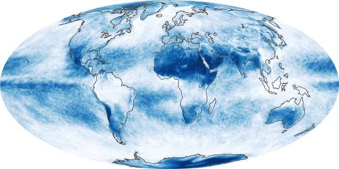 Global Map Cloud Fraction Image 97