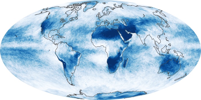 Global Map Cloud Fraction Image 104