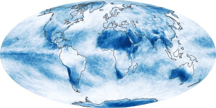 Global Map Cloud Fraction Image 108
