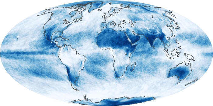 Global Map Cloud Fraction Image 109