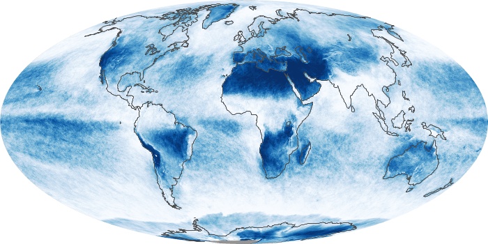 Global Map Cloud Fraction Image 126
