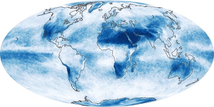 Global Map Cloud Fraction Image 112
