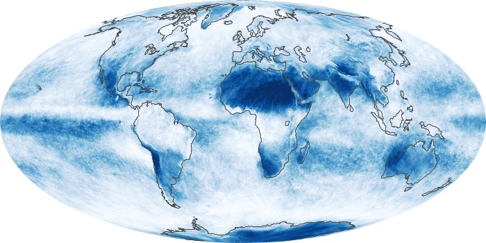 Global Map Cloud Fraction Image 113