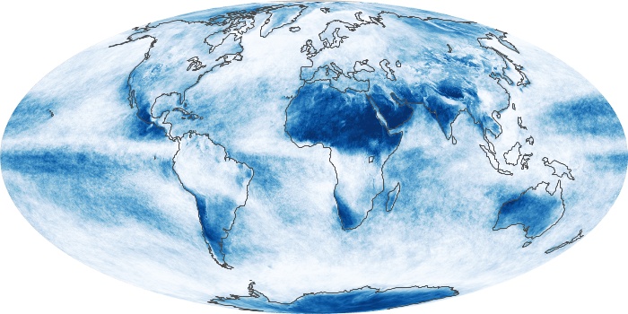 Global Map Cloud Fraction Image 114