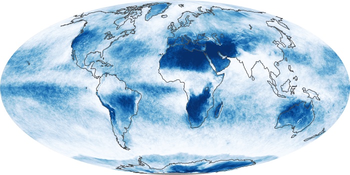 Global Map Cloud Fraction Image 162