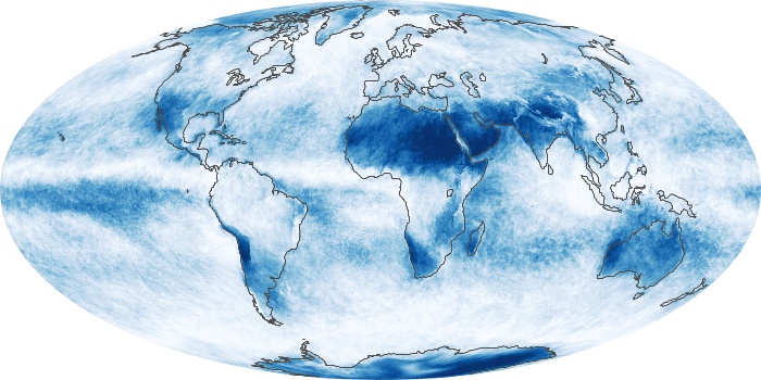 Global Map Cloud Fraction Image 149